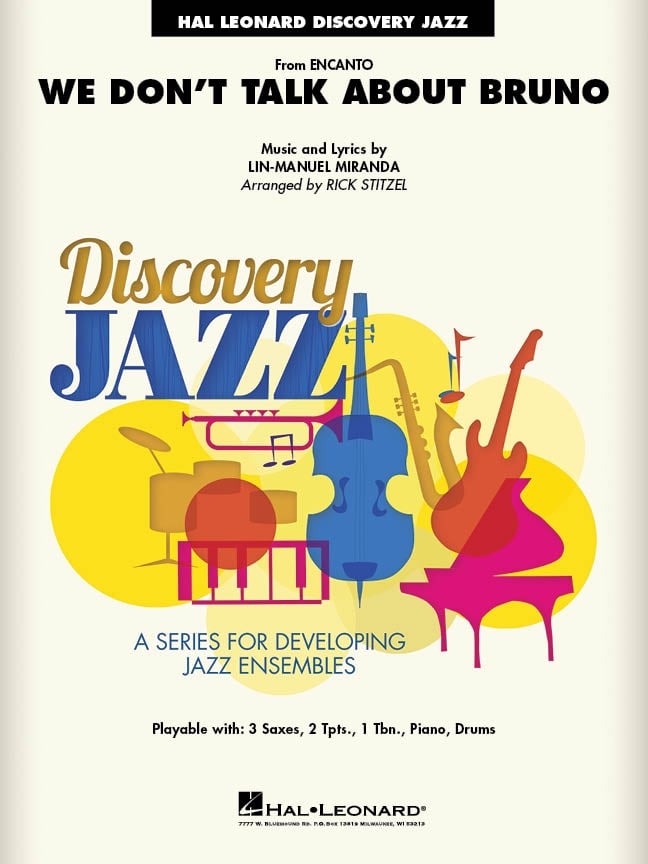 We Don't Talk About Bruno jazz sheet music cover