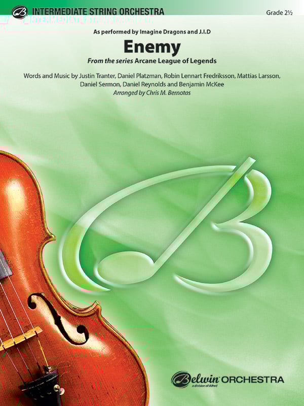 Enemy orchestra sheet music cover